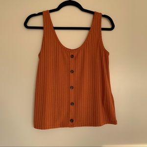 H&M Orange Tank top, Size M